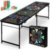 Ultimativer 6‑in‑1 Bierpong Multigame‑Tisch mit Bierpong, Shotpong & Flip Cup